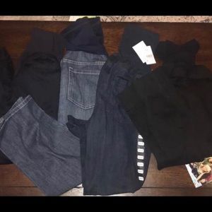 NWT LOT OF MATERNITY CROP/CAPRIS